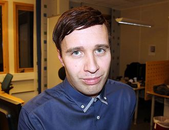 Redaktør Arne Reginiussen i Finnmark Dagblad