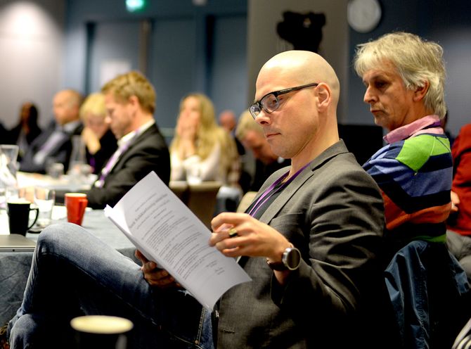 TAR GJERNE OPPDRAGET: Anders Opdahl, sjefredaktør i Nordlys.