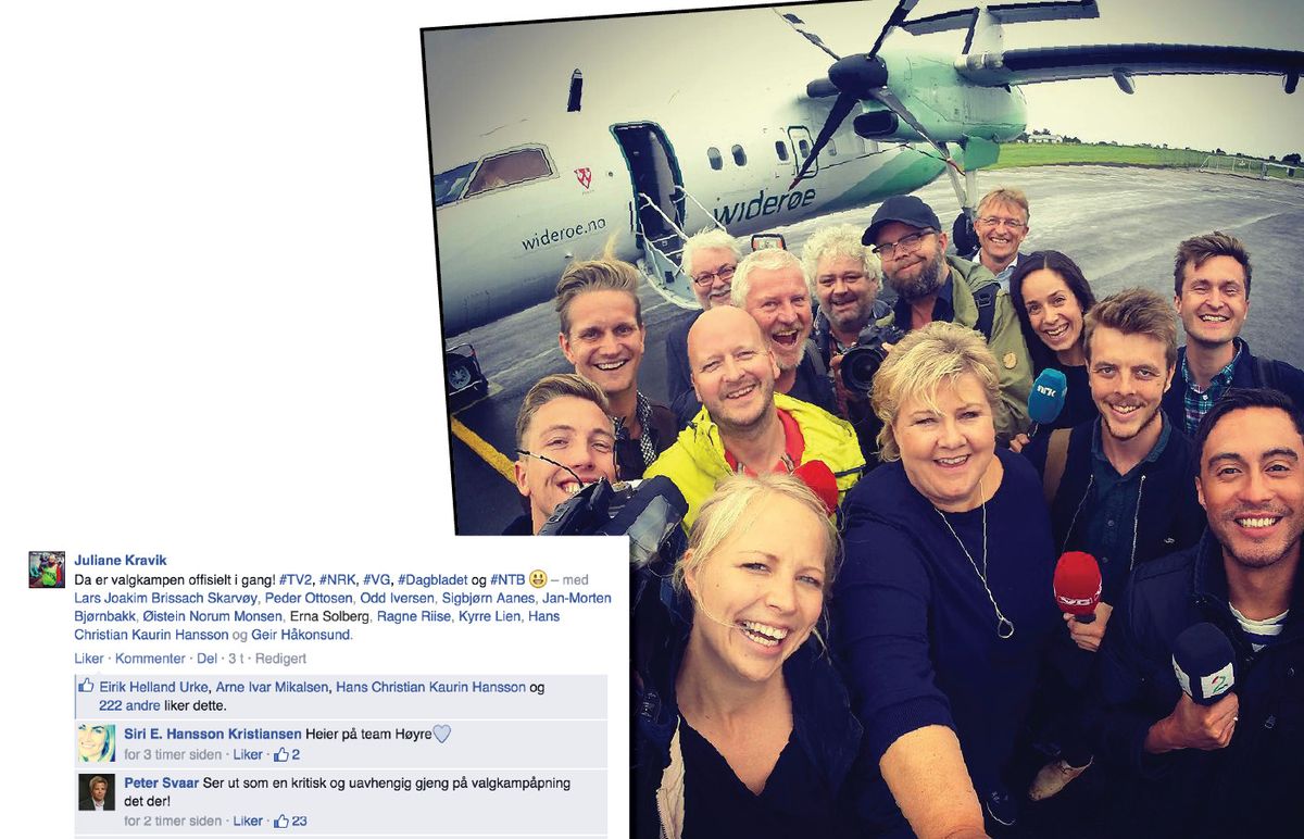 Hurra-selfie med statsminister: - Er de en del av Team ...