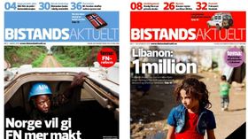 Slik ser magasinet Bistandsaktuelt ut.