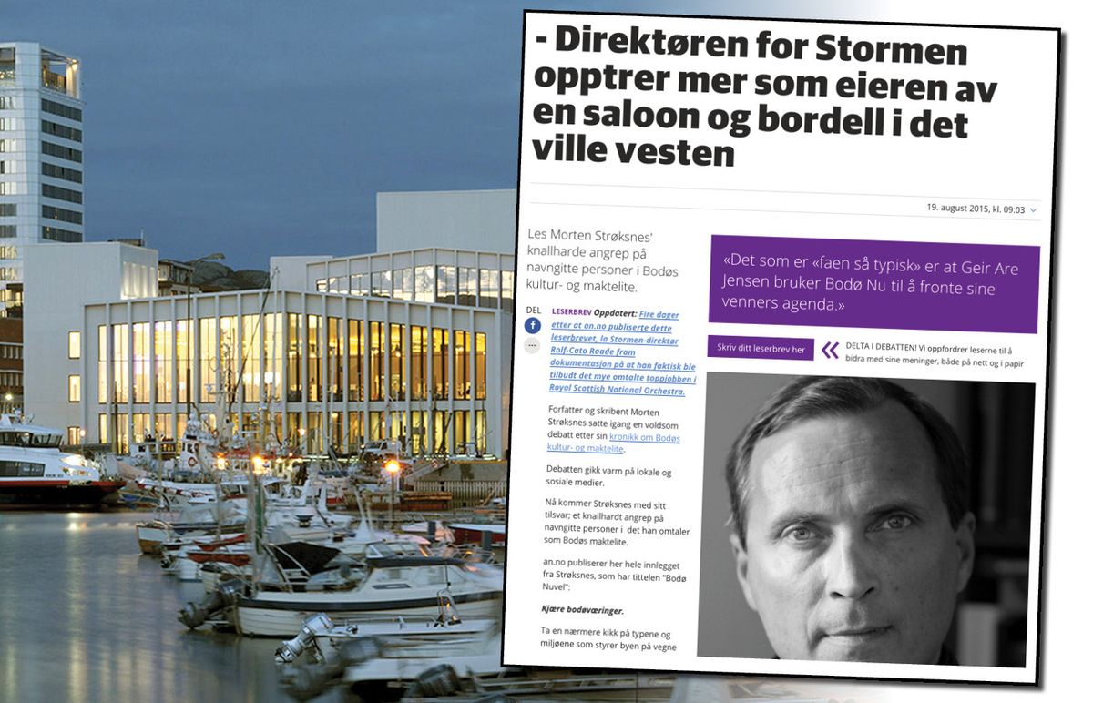 Avisa Nordland felt for manglende imøtegåelse på Strøksnes ...