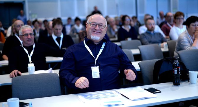 RUNE HETLAND, en glad generalsekretær på LLA-landsmøte i helga.