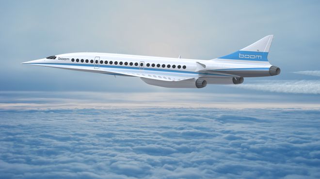Om noen uker avduker de det nye supersoniske passasjerflyet