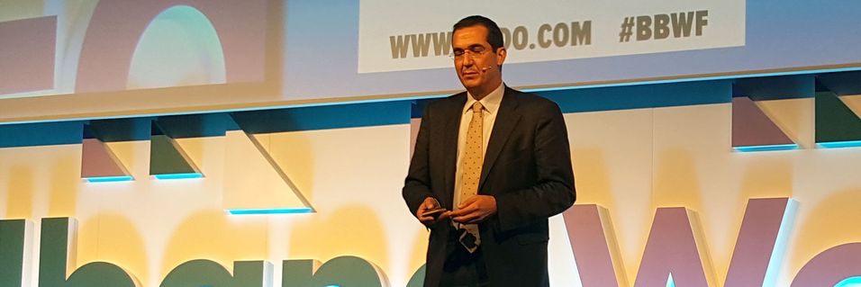 Direktør for fastnettdivisjonen i Nokia, Federico Guillén, snakket om hvordan det er nødvendig å benytte alle tilgjengelige teknologier for å få flere av verdens befolkning på nett, under Broadband World Forum i London i oktober.