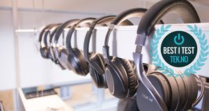 Trådløse hodetelefoner med aktiv støydemping