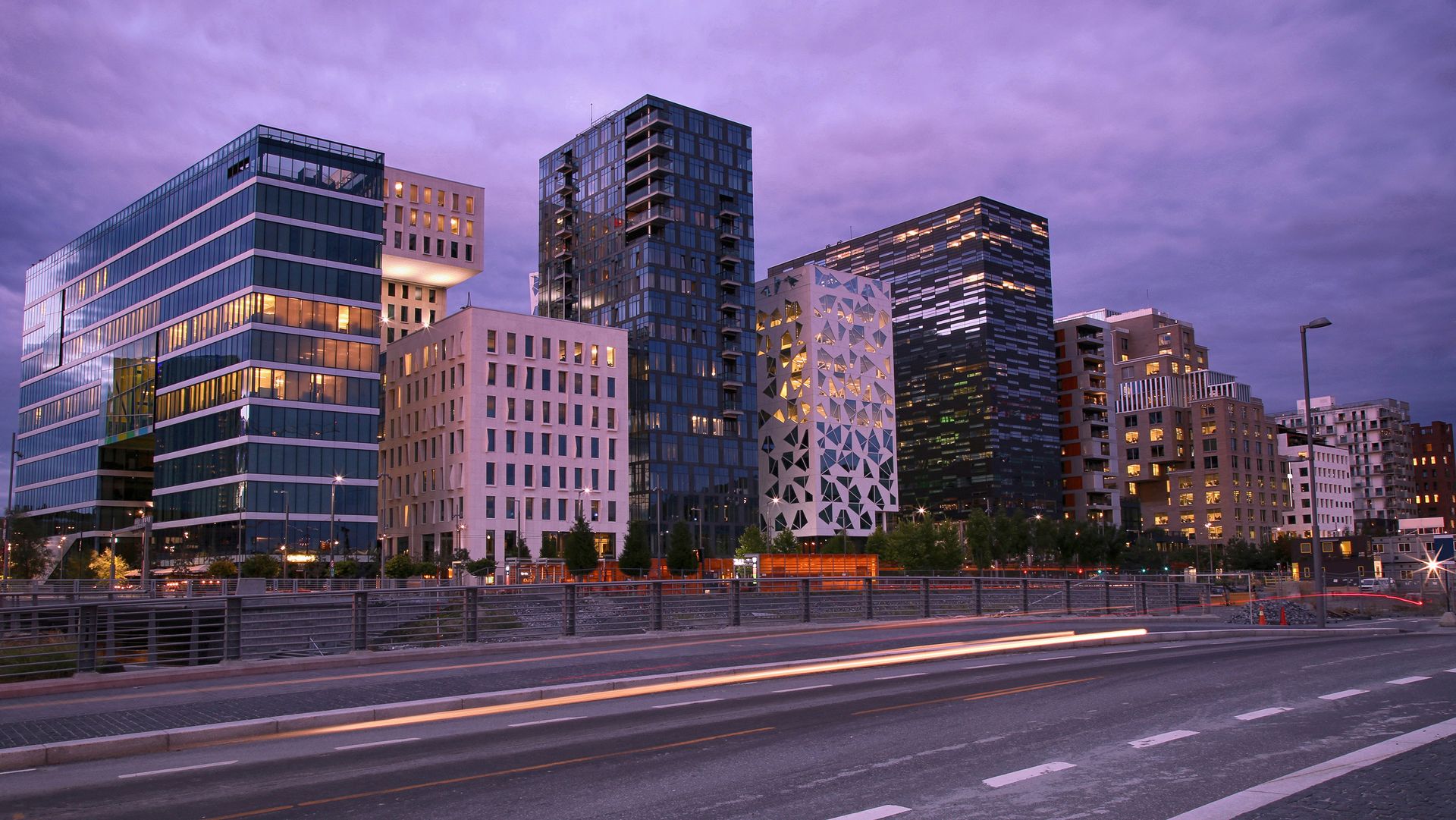 ANNONSE: Denne delen av Oslo hviler på luft og knust glass