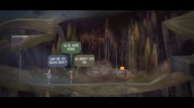 Oxenfree er et dialogbasert eventyrspill.