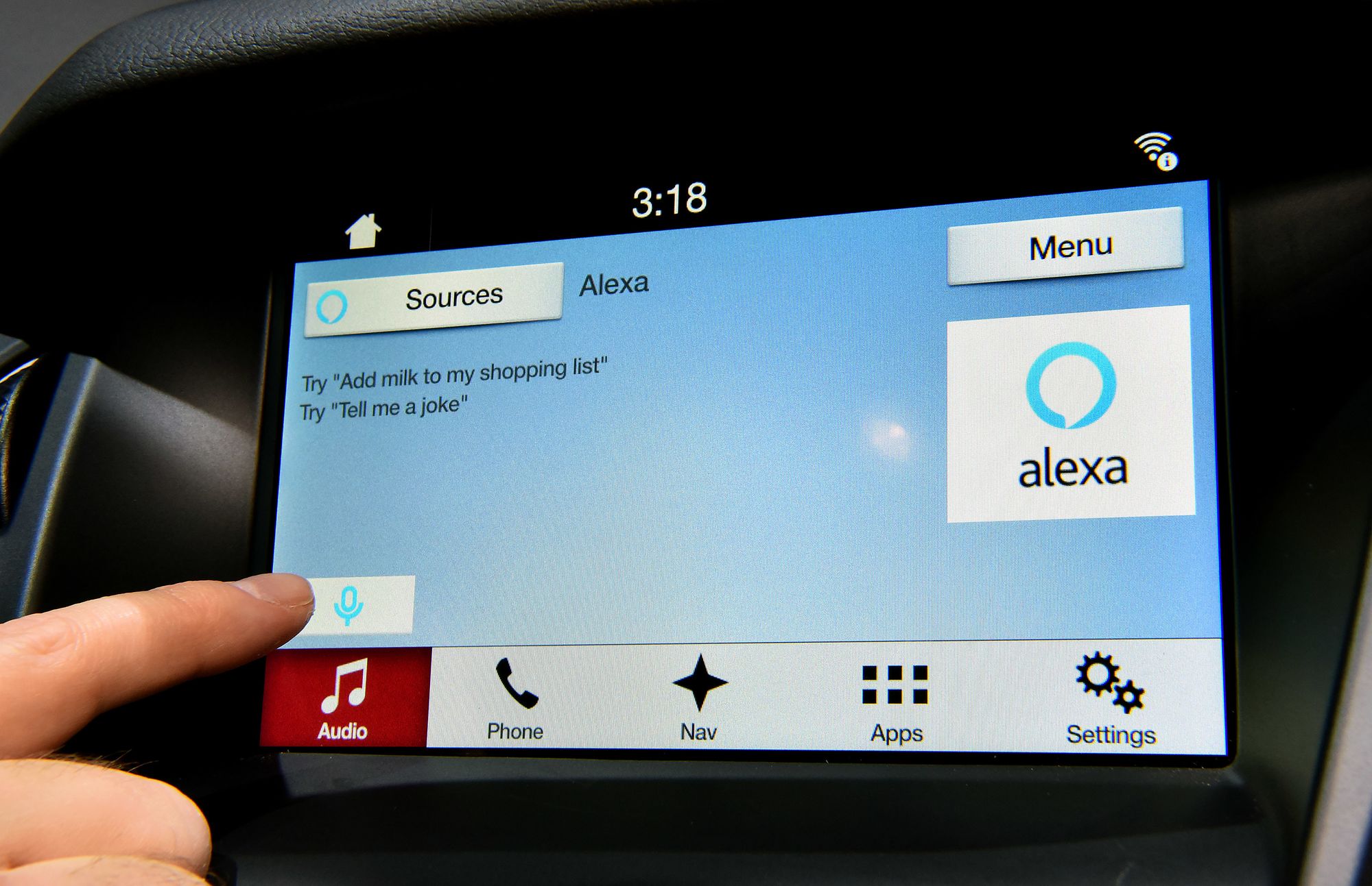 Ford skal tilby talestyrt funksjonalitet i bilen basert på Amazons digitale assistent, Alexa.