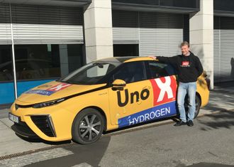 Roger Hartzenberg, daglig leder i Uno-X Hydrogen.