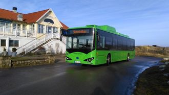 Nobina har brukt slike BYD-busser i Skåne i et år nå.