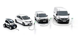 Renault Pro+ tilbyr fire elbiler.