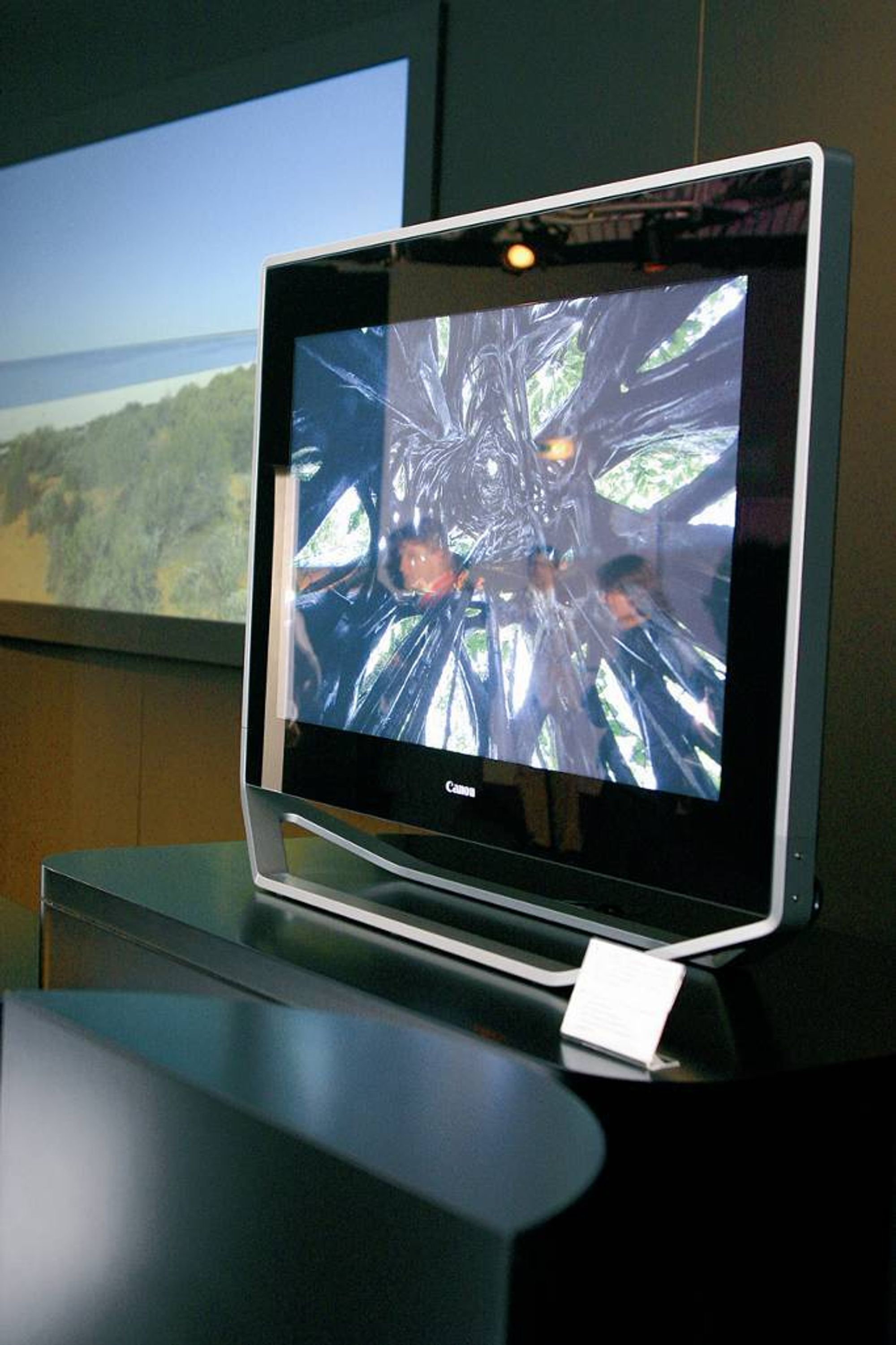 Canon med SED TV i 2007 Elektronikkbransjen.no