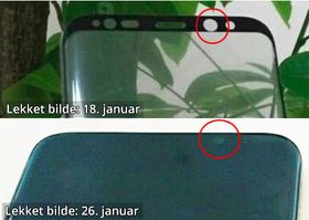 The new image matches quite well with the image that allegedly show the front glass panel of the Galaxy S8.