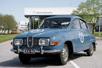 Valmet produserte nesten 66 000 Saab 96 fra 1969 til 1980.