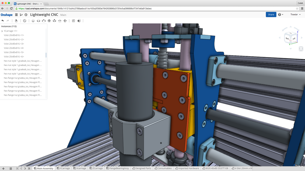 Kjernevirksomheten til Onshape er dataassistert konstruksjon som kjøres i skyen og lar ingeniører samarbeide i sanntid.
