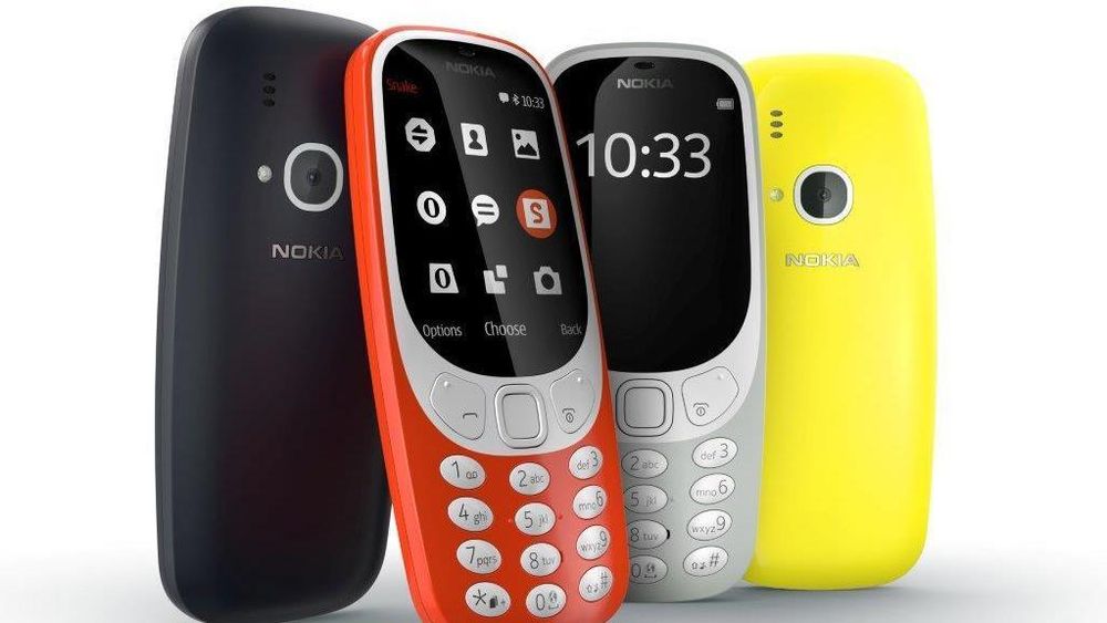 Nye Nokia 3310 har klare likhetstrekk med den gamle modellen.