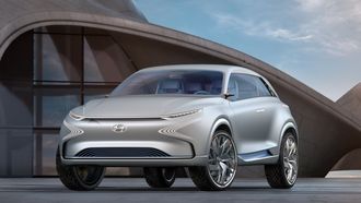 «Future Eco» heter Hyundai-konseptet. De kommende tre årene skal selskapet lansere minst 14 nye miljømodeller.