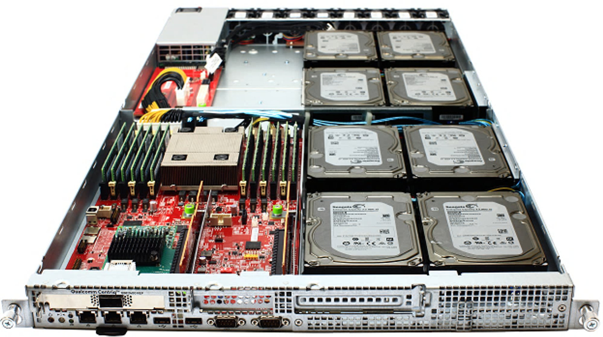 Serveren som Qualcomm viste fram denne uken, skal være basert selskapets Centriq 2400-serversystembrikke med 48 kjerner og 10 nanometers prosessteknologi.