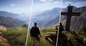 Grafikksamanlikning av Tom Clancy's Ghost Recon Wildlands