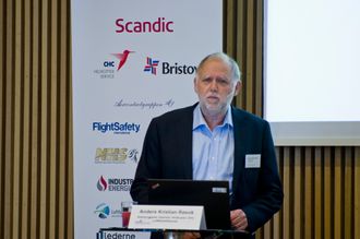 SF-leder Anders Røsok på fjorårets Solakonferanse.