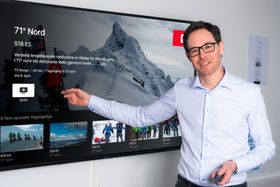 Jérôme Franck-Sætervoll, administrerende direktør for RiksTV.