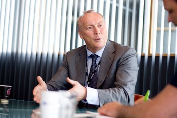 Kjell Rusti, administrerende direktør for Sopra Steria i Skandinavia.