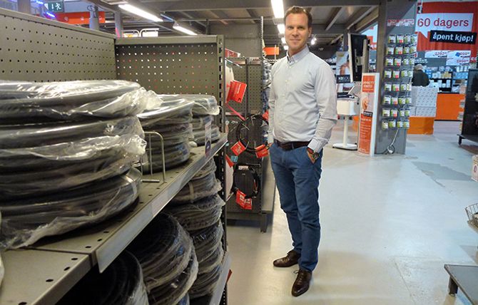 BUTIKKBYGGER: - I 2014 hadde vi som mål å ha 10 butikker i sving i løpet av 2018-2019. Vi fikk fort fotfeste, og i fjor bestemte vi oss for å øke takten. I mai i år er vi operative med 10 butikker, sier Niss.