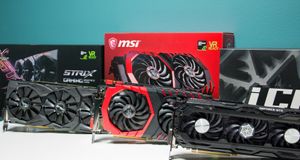 3x GTX 1080 Ti på testbenken