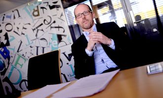 Konsernsjef i Mentor Medier Per Magne Tveiten, som også er styreleder i Vårt Land.