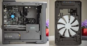 Phanteks Enthoo EVOLV ITX Ett av de minste og billigste kabinettene der ute