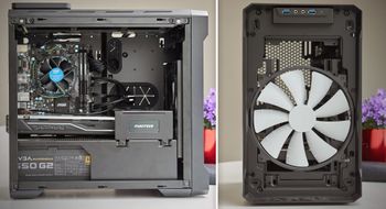 Phanteks Enthoo EVOLV ITX Ett av de minste og billigste kabinettene der ute