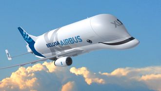 Slik skal Beluga XL lakkeres.