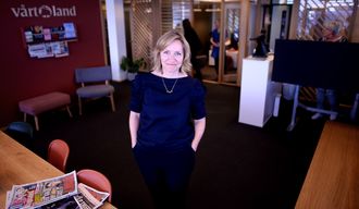 Sjefredaktør Åshild Mathisen i Vårt Land.