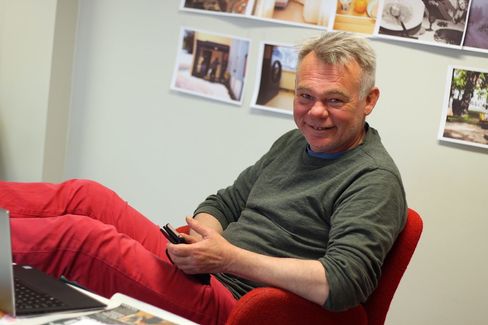Redaktør Dag Rønning i Sorgenfri