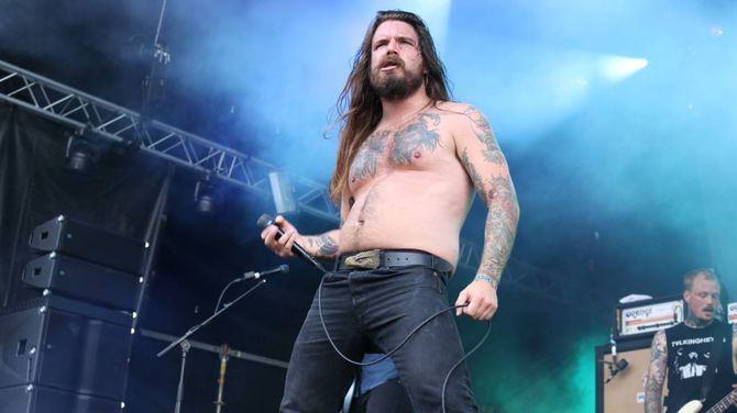 KVELERTAK: Erlend Hjelvik, vokalisten i det verdskjende bandet, er ikkje åleine i å meine at Vinjerock er Noregs finaste festival.