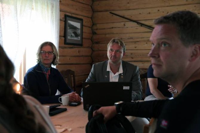 SAMARBEID: Vidar Eltun håpar eit samarbeid med Lærdal kan gjere Kongevegen til eit godt reiselivsprodukt.