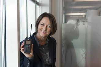 UTVIDING: Direktoratet for Nødkommunikasjon (DNK) her ved Nina Myren, avdelingsdirektør, står bak prøveprosjektet i samarbeid med fylkesmennene i Sogn og Fjordane og Vestfold.