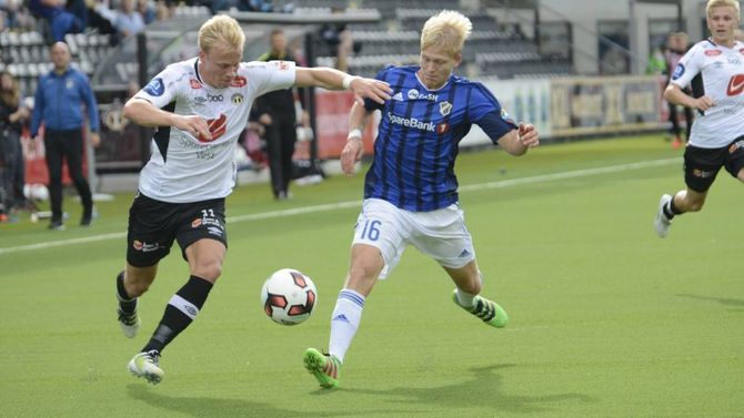 SOLID PÅ TOPP: Mot Stabæk spelte Martin Ramsland ein av sine betre kampar til no for Sogndal. Han saknar råskapen og kynismen som har kjenneteikna laget tidlegare i sesongen.