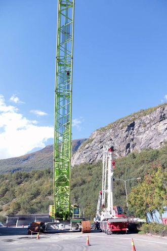 SJEKK FORSKJELLEN: Ein kan trygt seie at det er stor forskjell på kranene.
