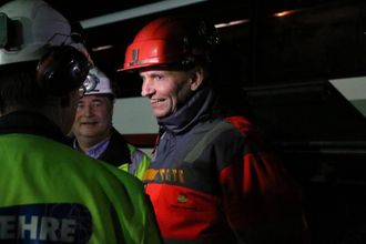 TIDLEG OKTOBER: Vert tunnelen opna for trafikk, seier byggjeleiar Harald Stadheim.