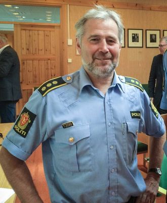 SNART KLAR: Regionlensmann Arne Johannessen seier dei snart er ferdige med etterforskinga av forvinningssaka.