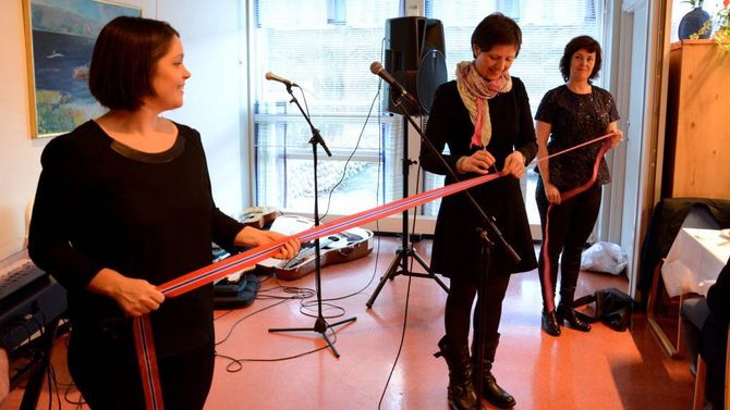 OPNA: Første nestleiar i Helse- og omsorgskomiteen på Stortinget, Kjersti Toppe (Sp), var invitert til den storstilte opninga i mars 2015. Arkiv