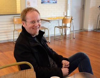 POSITIV: Øyvind Hamre, leiar av FAU ved Lærdalsøyri skule, meinar Vennskapsveka virkar positivt inn på læringsmiljøet.