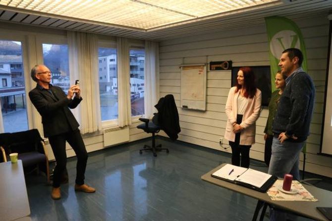 AMBISJONSRIK: Venstre i Årdal i klare ambisjonar om å koma seg inn i kommunestyret.
