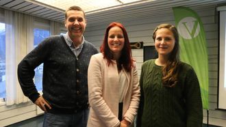 STYRET, VENTRE: Kurt Jevnaker, Yvonne Romøren og Silje Jeanett Teigen. Arkiv
