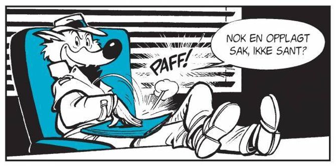 DETEKTIVEN: Gunnar Staalesen fann på namnet Ulf Ulvheim, som er ein variant av Varg Veum, på 1970-talet. Sjå ikkje vekk frå at det om nokre år kjem lange historier med Ulvheim i hovudrolla.
