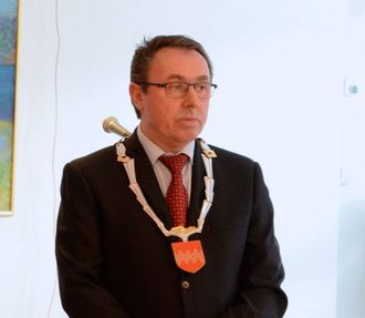 NEDGANG: Arild Ingar Lægreid gleder seg over halveringa i talet på arbeidsledige i Årdal sidan juli i fjor. Arkiv