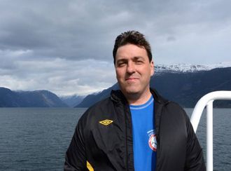 I ARRANGØRGRUPPA: Robert Sandvik, leiar i Knipenborg skyttarlag.