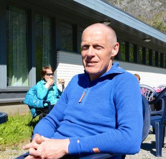 FRIVILLIG INNSATS VIKTIG: – Her er det lagt ned ein imponerande innsats for å få løypa klar. Løypa var flott og tok ikkje motet frå oss, seier Arve Heimdal, nestleiar i Sogn og Fjordane Idrettskrins.