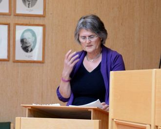 KOMMUNIKASJONSPLAN: Anna Avdem (SV) foreslår at informasjonsplanen heller bør heite kommunikasjonsplan.